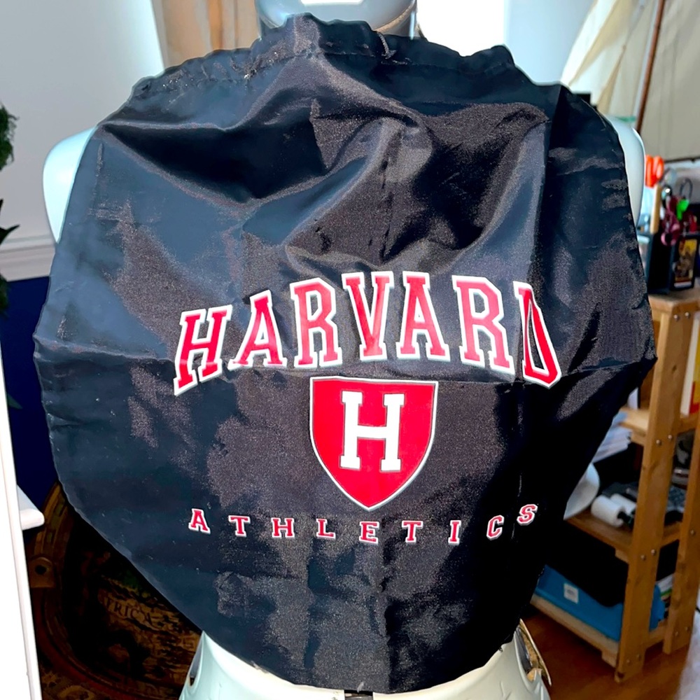 NWOT! Harvard university logo sack